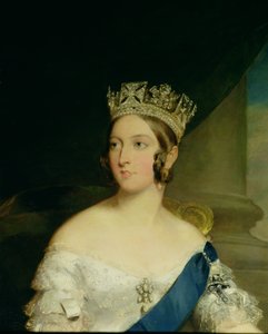 Viktória királynő portréja, 1843 (27150 részlet)